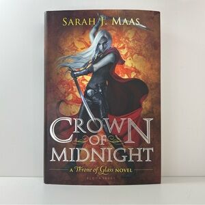 Crown of Midnight 1st Print Hardcover by Sarah J. Maas Throne of Glass